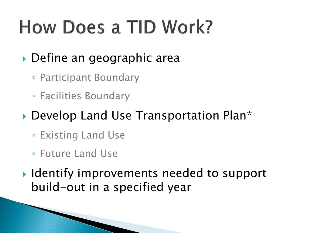 define an geographic area participant boundary