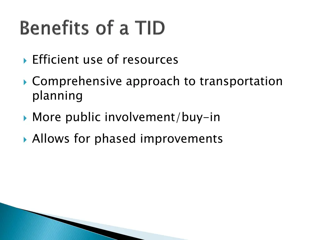 efficient use of resources comprehensive approach