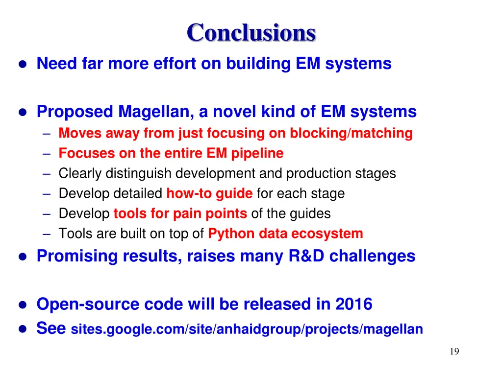 conclusions