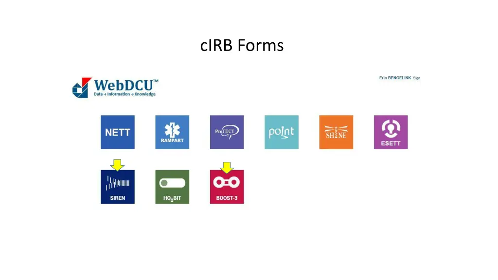 cirb forms