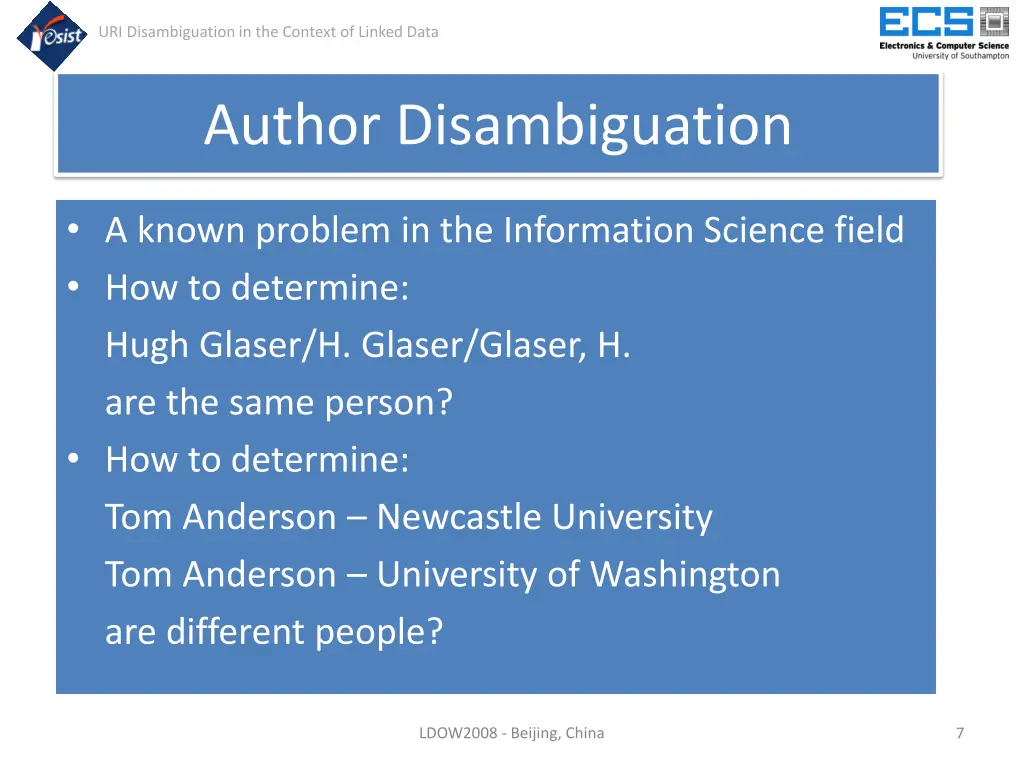uri disambiguation in the context of linked data 5