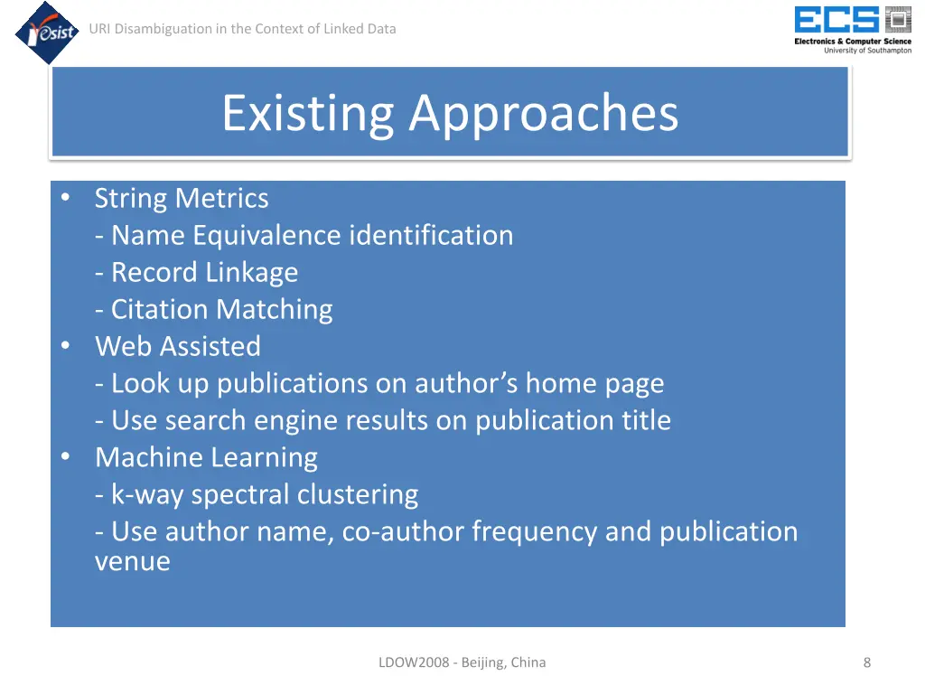 uri disambiguation in the context of linked data 6