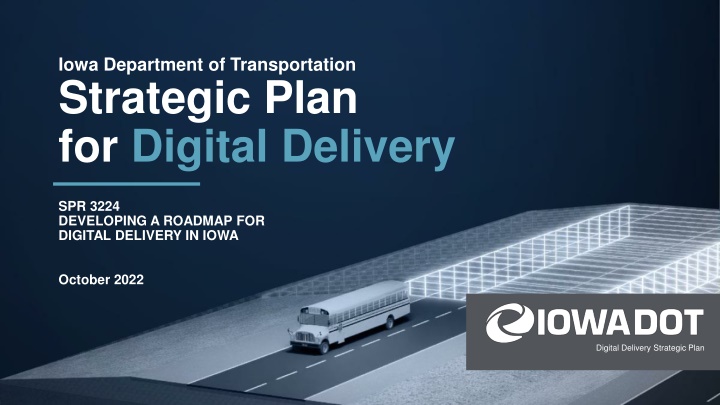 iowa department of transportation strategic plan