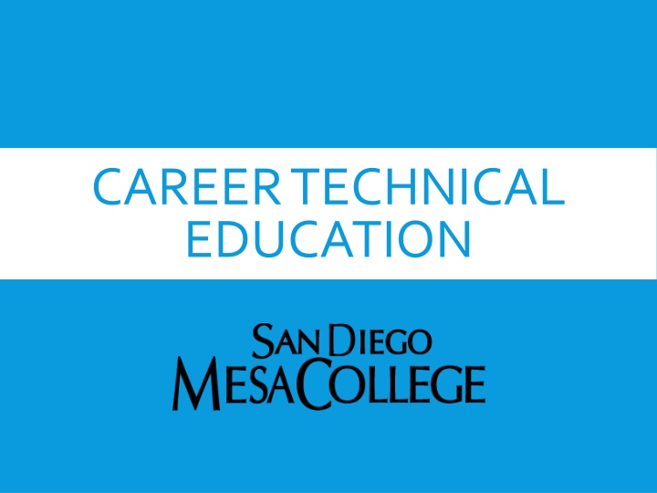 career technical education