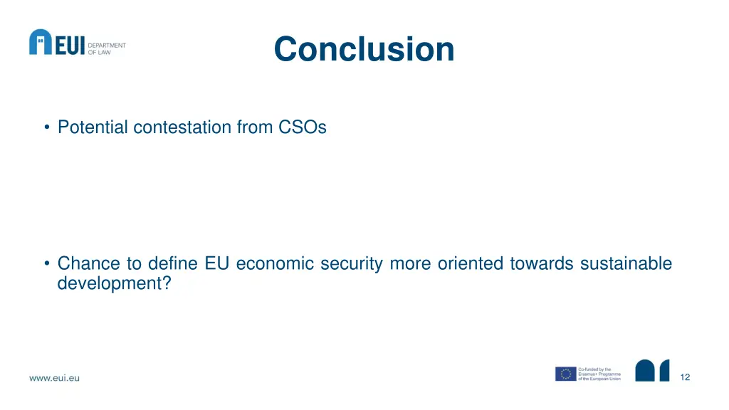 conclusion