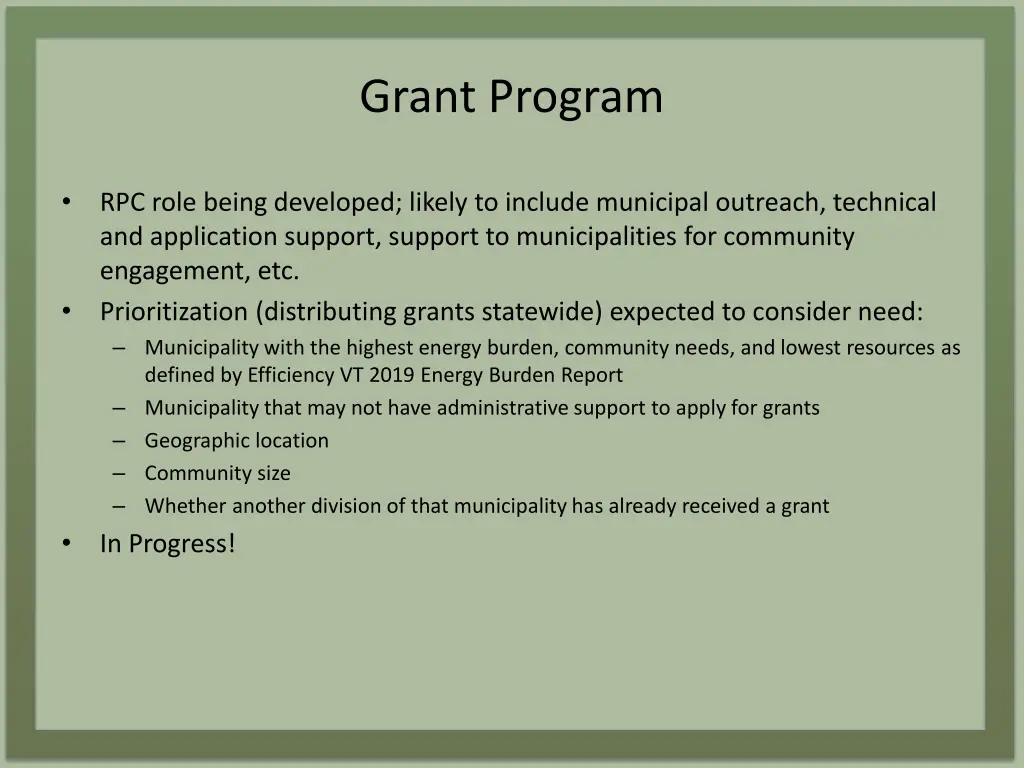 grant program 1