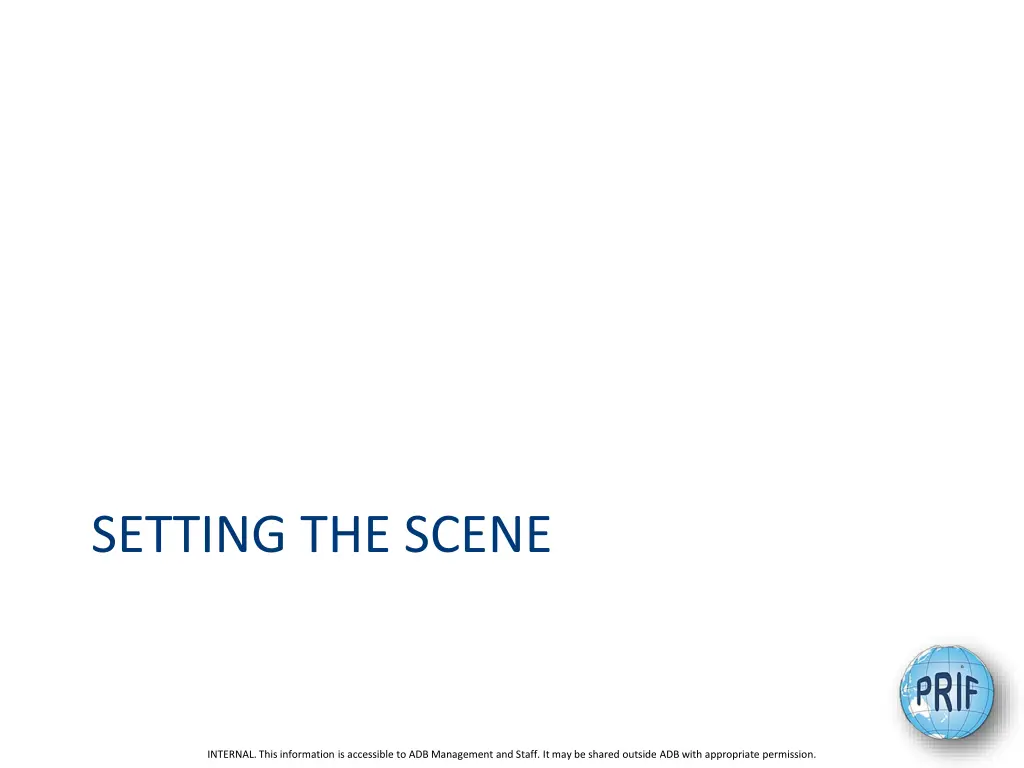 setting the scene