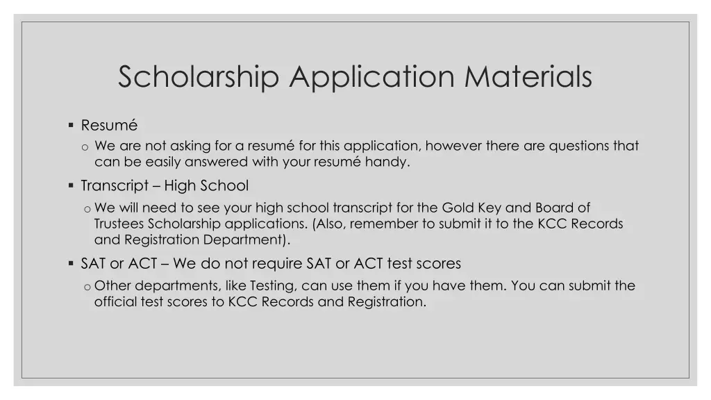 scholarship application materials 1
