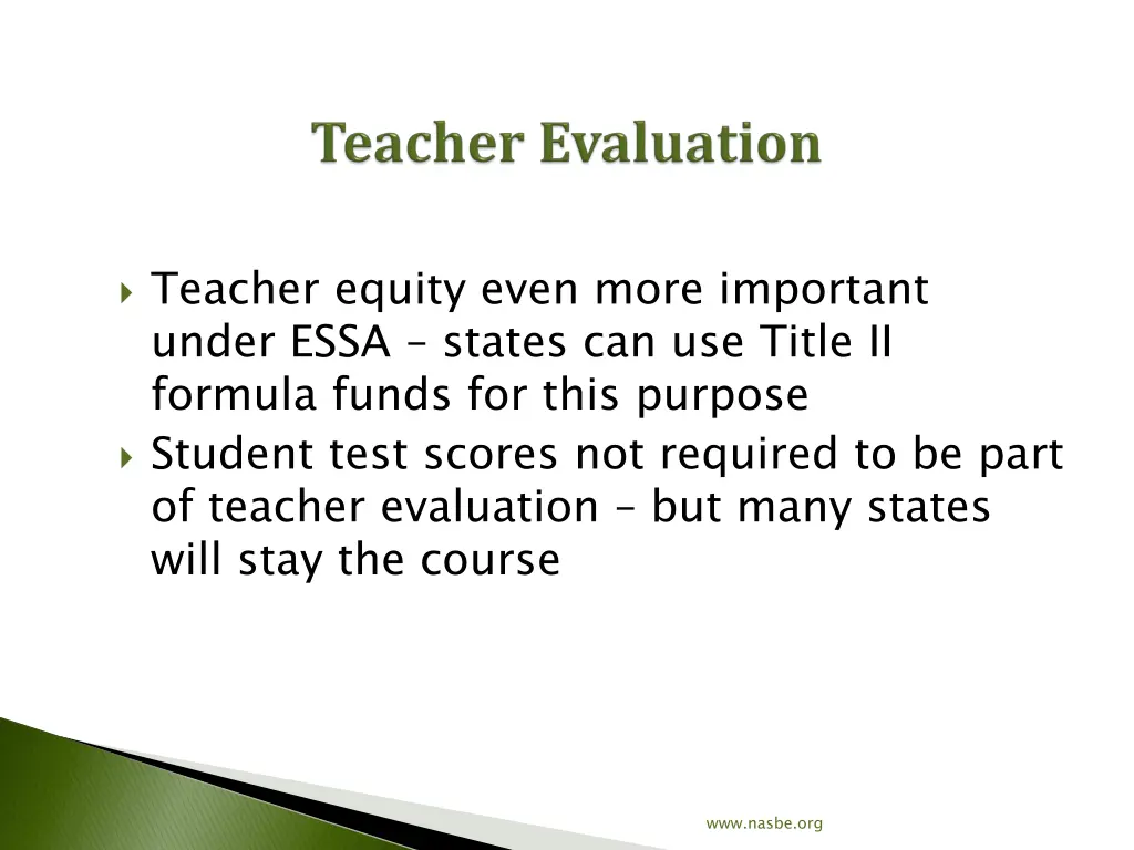 teacher equity even more important under essa