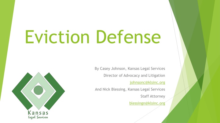 eviction defense