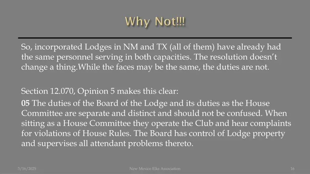 so incorporated lodges in nm and tx all of them