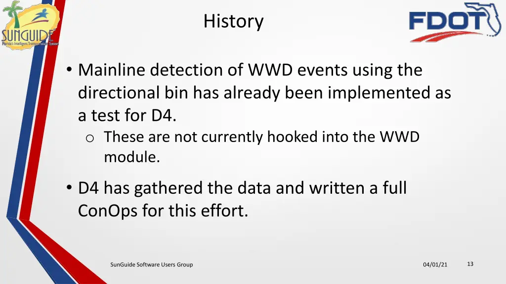 history