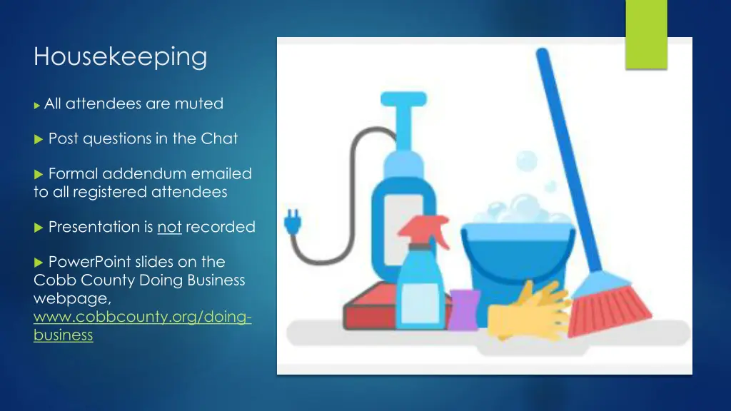 housekeeping