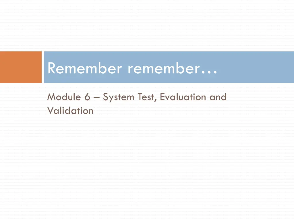 remember remember 5
