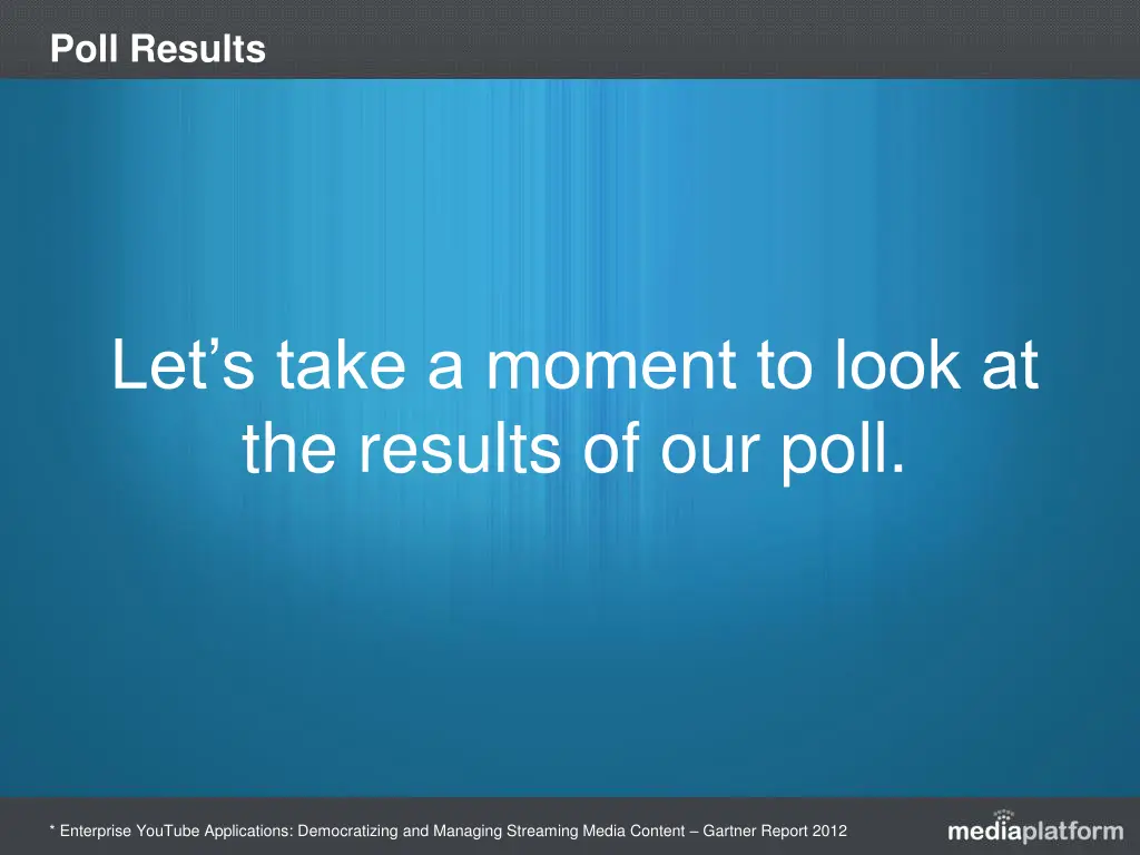 poll results