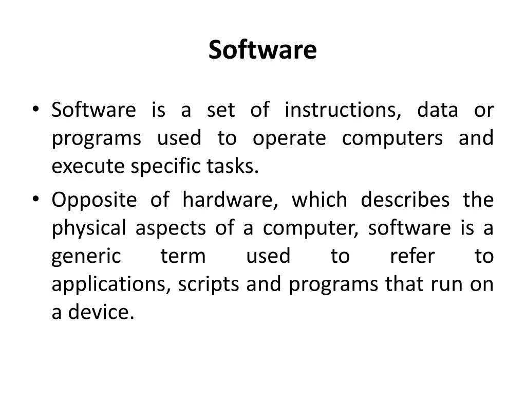software 1