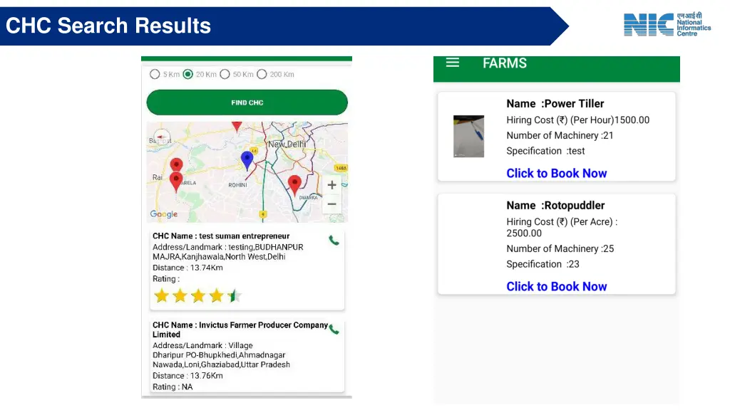 chc search results