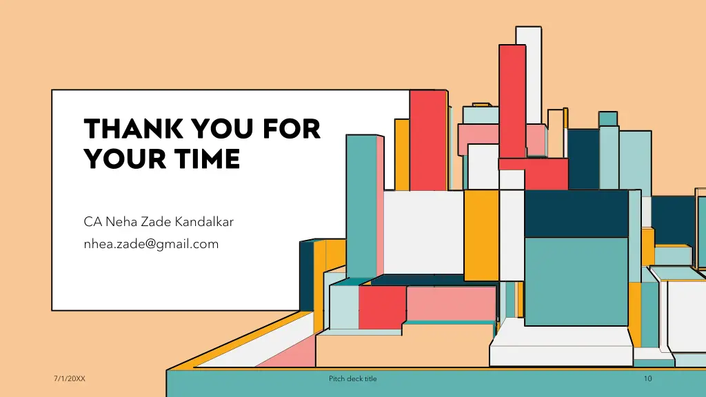 thank you for your time