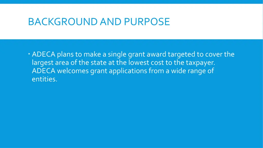 background and purpose 4