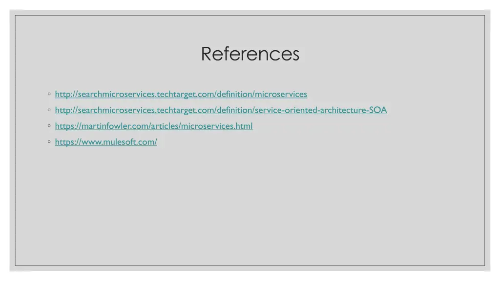 references