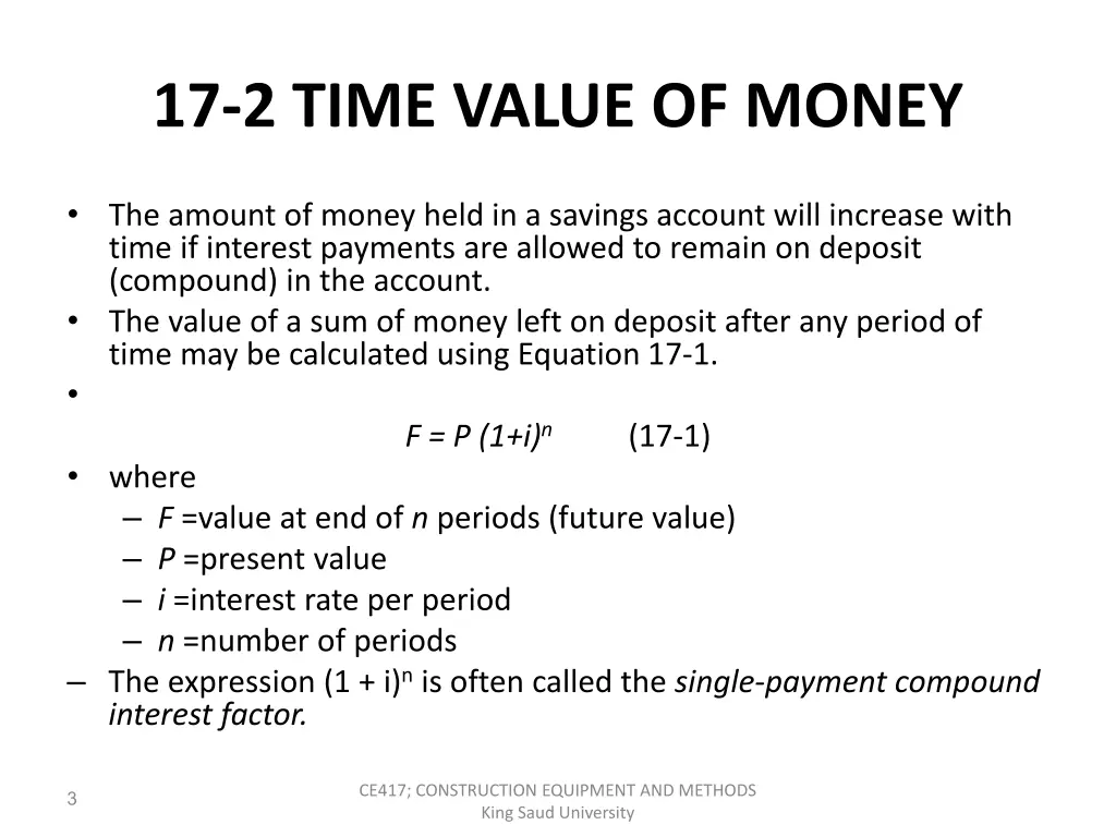17 2 time value of money