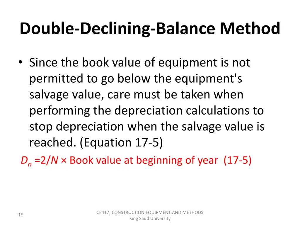 double declining balance method 1