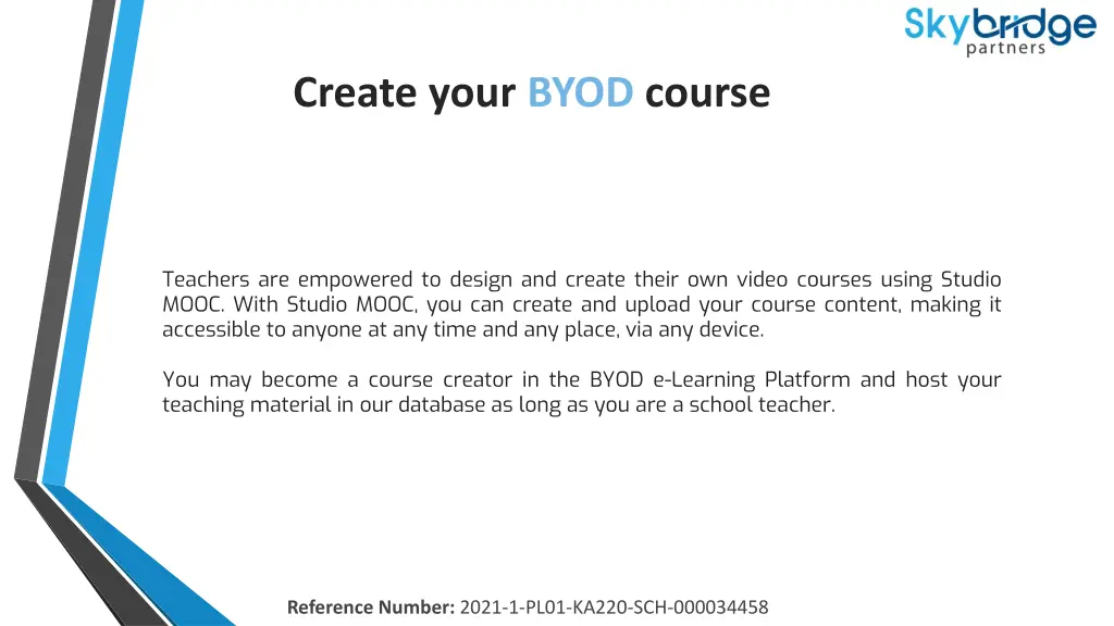 create your byod course 1