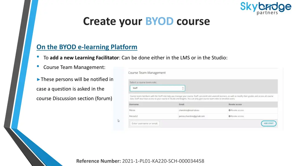 create your byod course 13