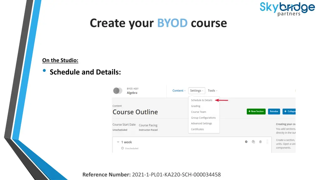 create your byod course 3