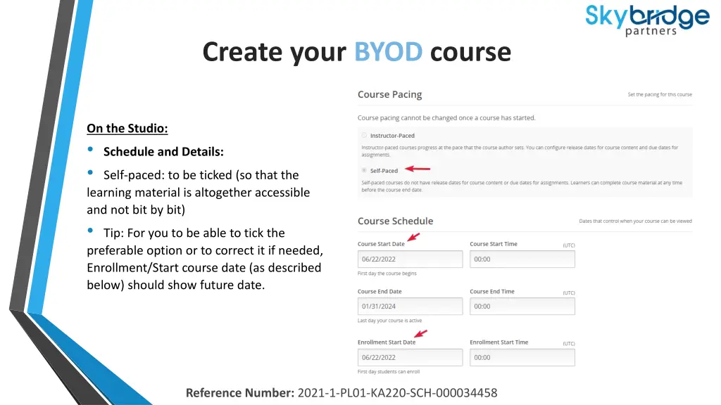 create your byod course 4