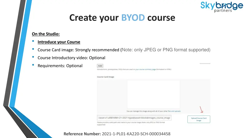 create your byod course 8