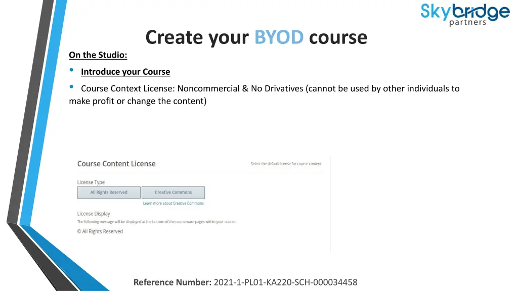 create your byod course 9