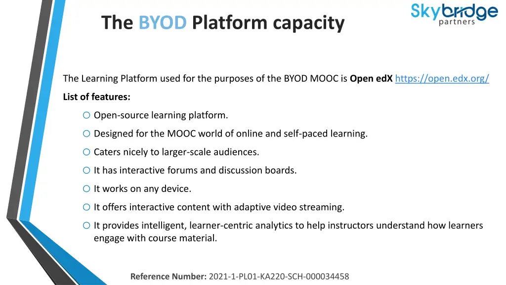 the byod platform capacity 2