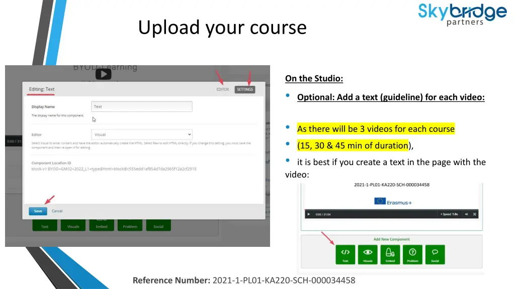 upload your course 6