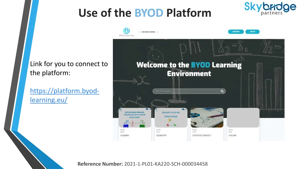 use of the byod platform 1