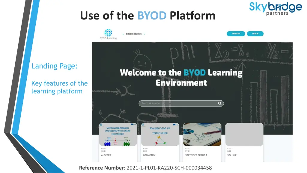 use of the byod platform 2