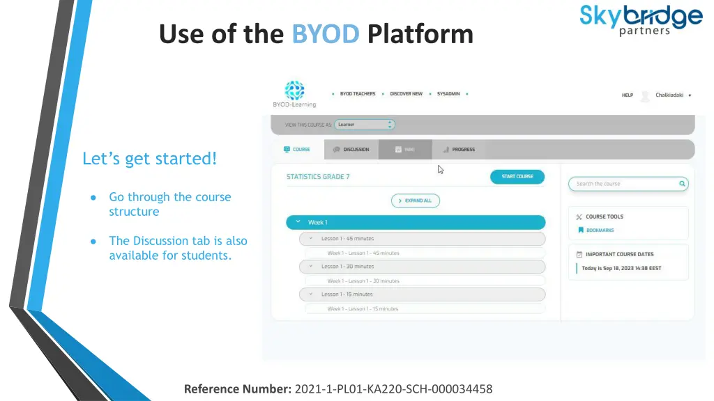 use of the byod platform 7