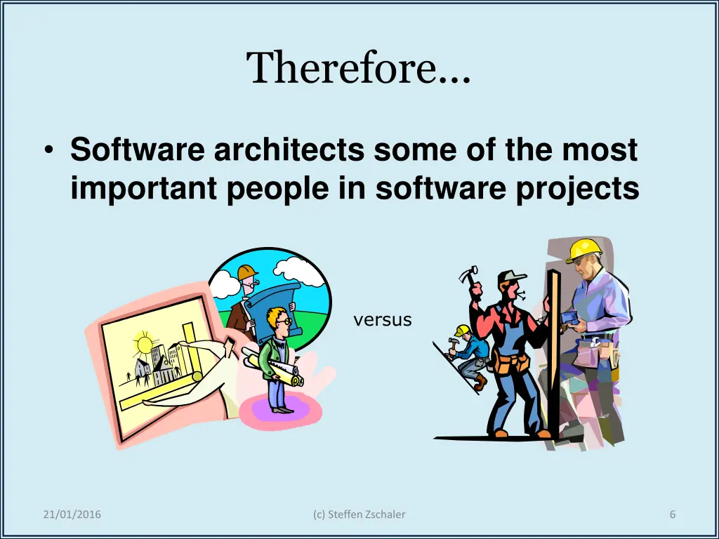 therefore