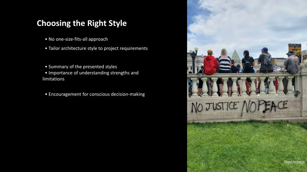 choosing the right style