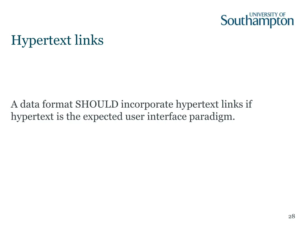hypertext links
