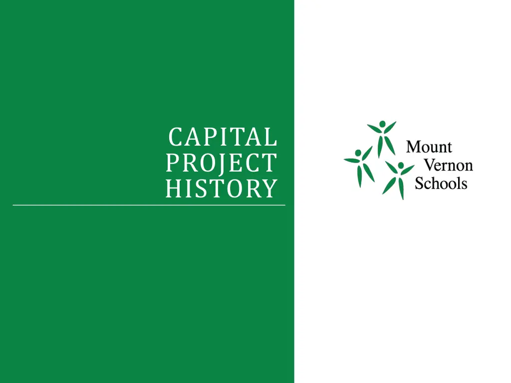 capital project history