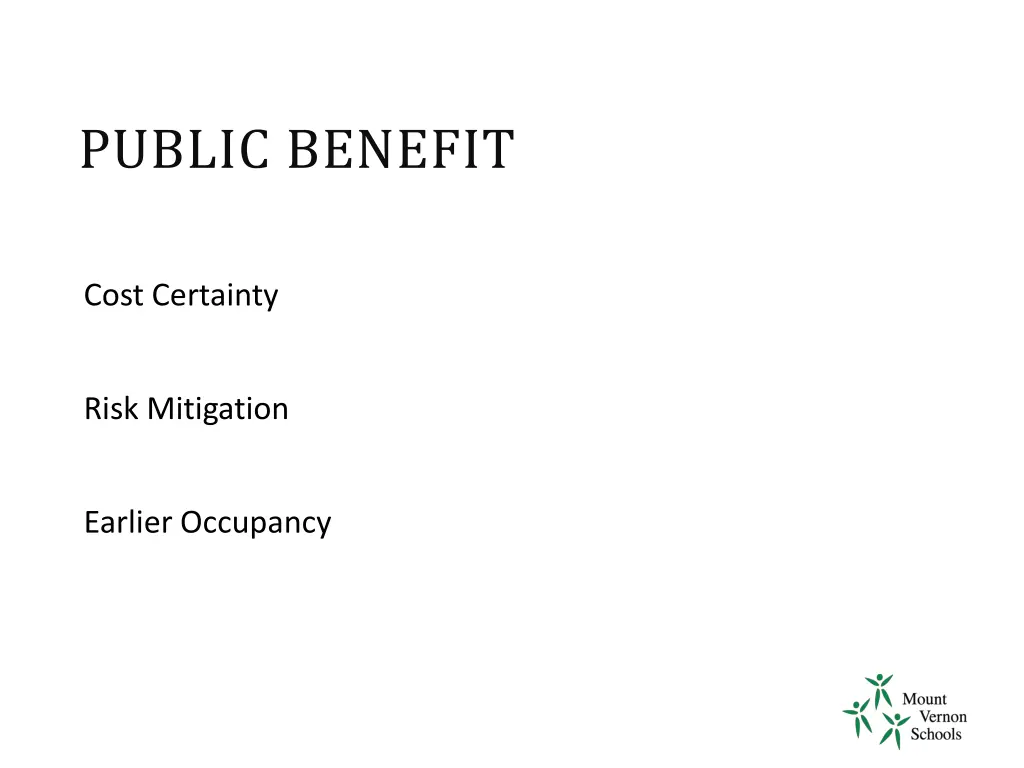 public benefit