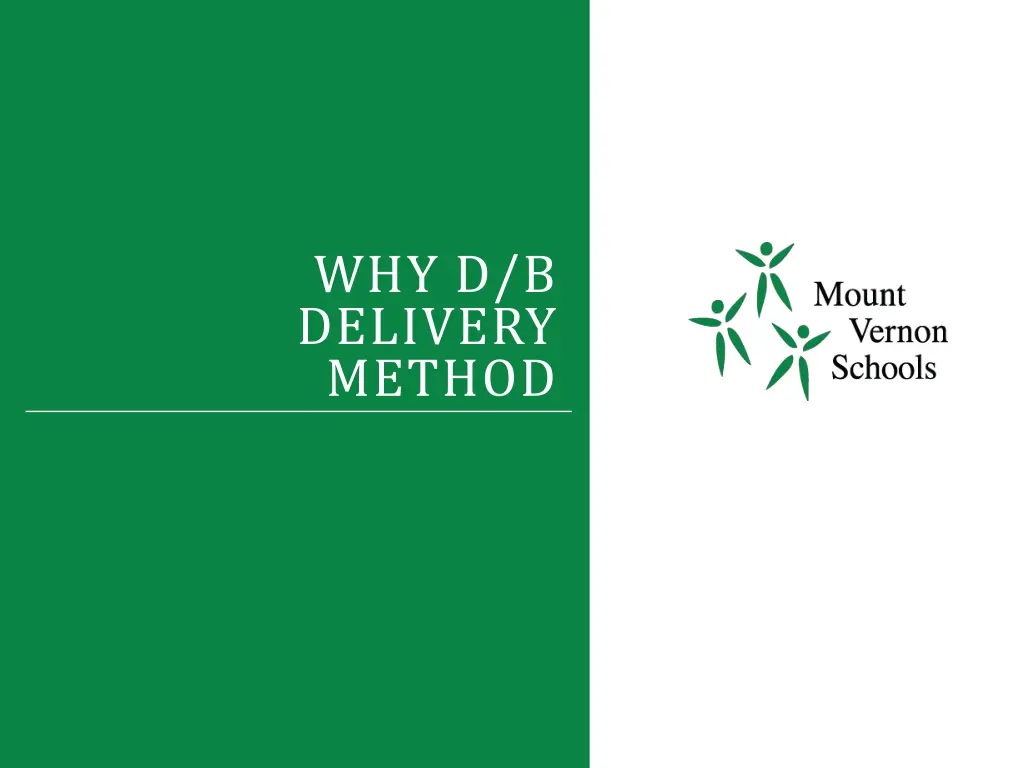 why d b delivery method
