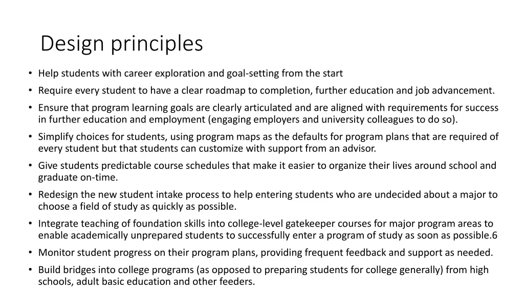 design principles