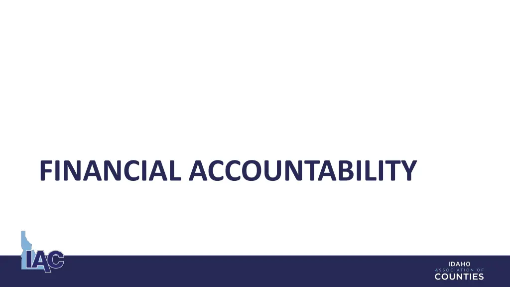 financial accountability