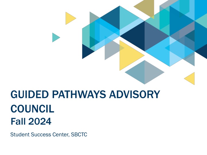 guided pathways advisory council