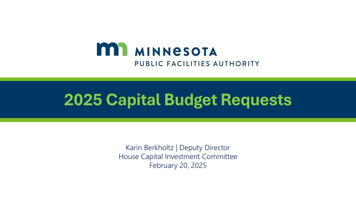 2025 capital budget requests