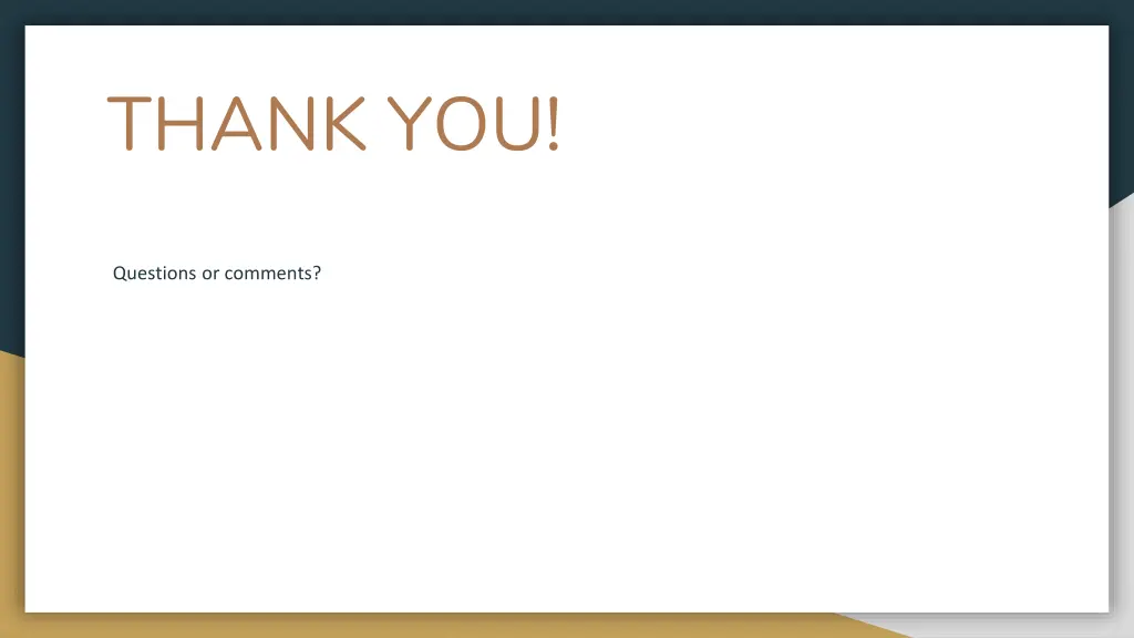 thank you