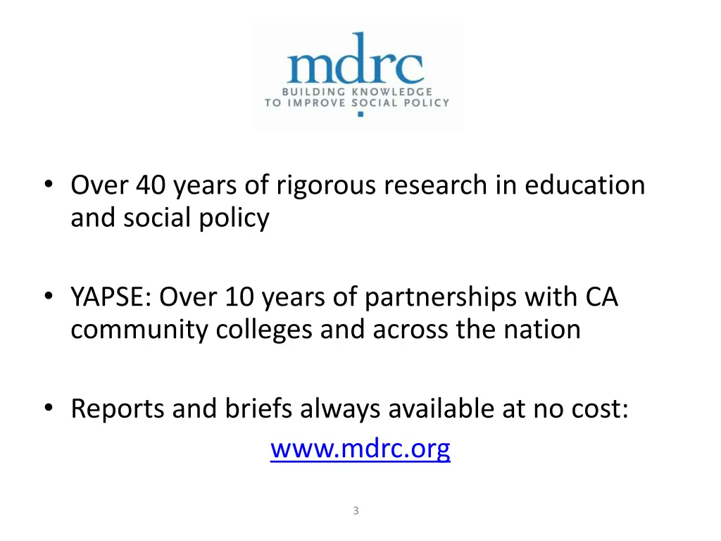 over 40 years of rigorous research in education