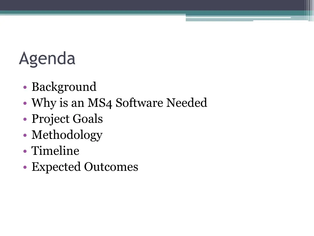 agenda